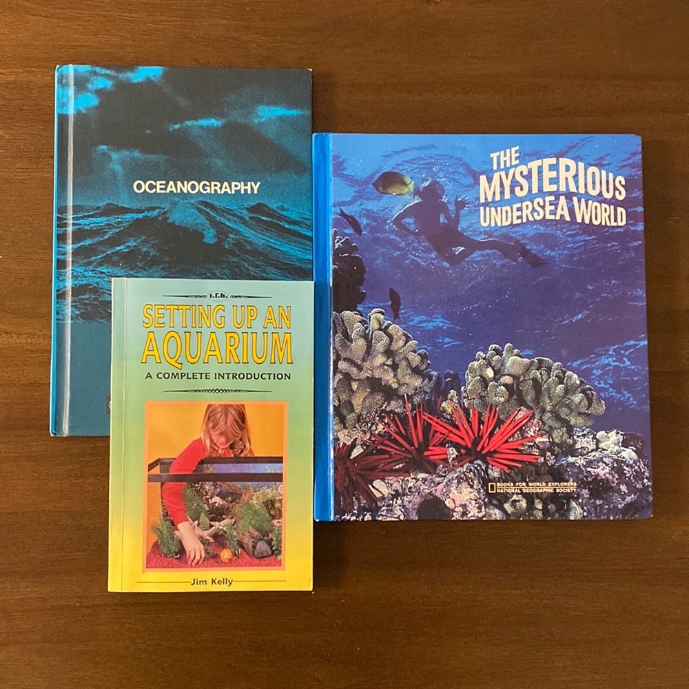 Vintage Aquatic Book Bundle